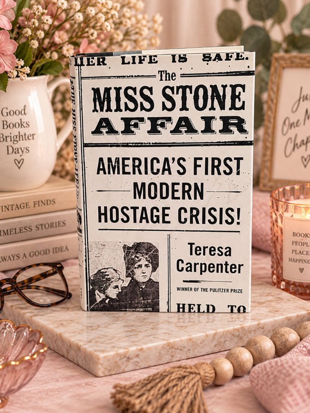 The Miss Stone Affair by Teresa Carpenter Hardcover 1st Edition First Printing